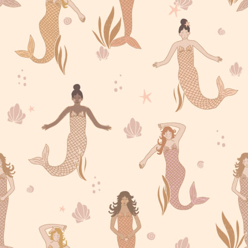 lets be mermaids ivory warm