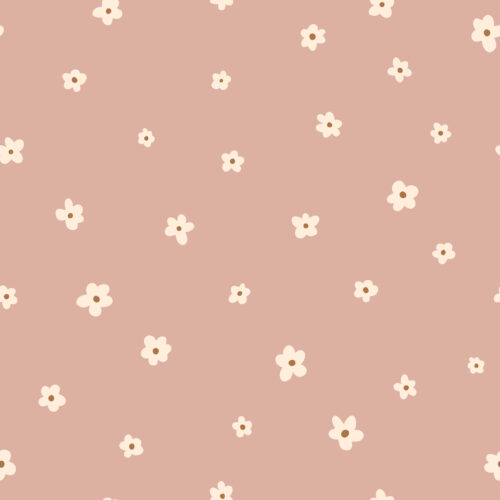 mini florals mauve blush
