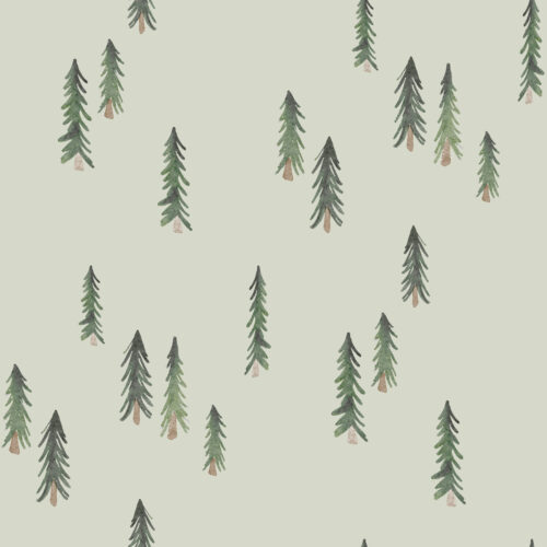 pine trees light green