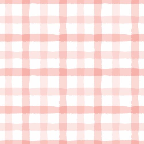 pink watercolor plaid