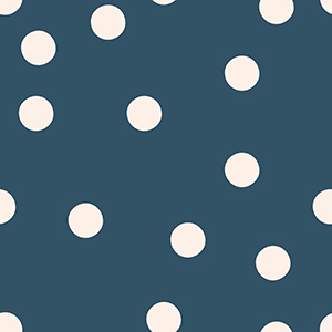 Indy Bloom Designs - Polkadot In Midnight Blue