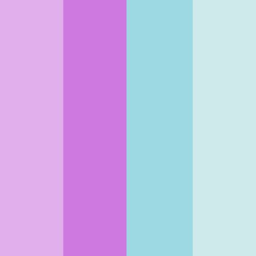 Purple And Teal