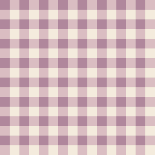 purple gingham 8×8