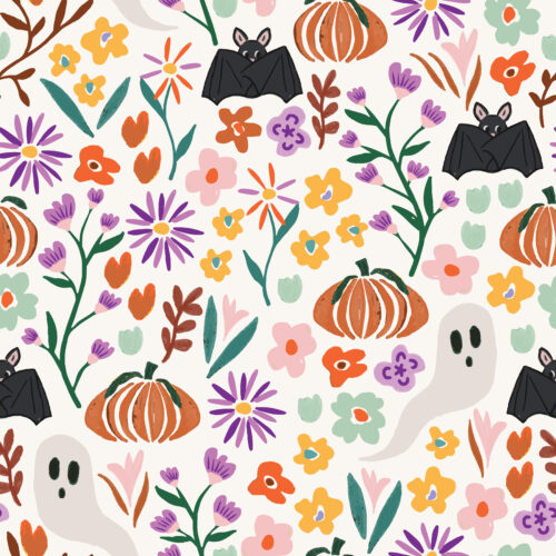 Vivie & Ash - Rhalloween Garden On White 01