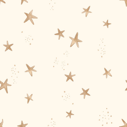 scattered starfish cream