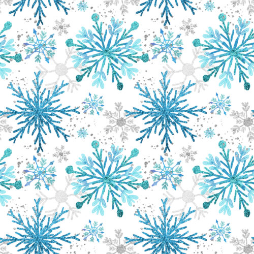Snowflake Blue