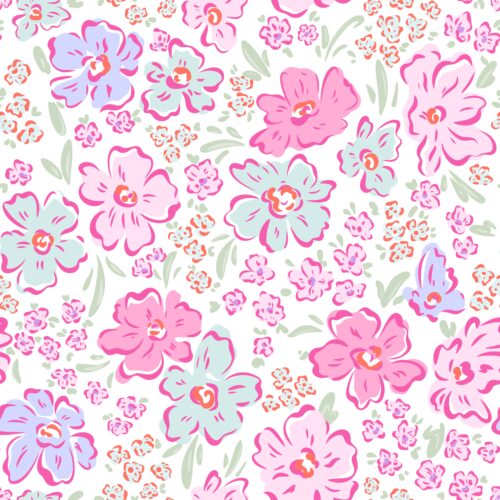 Spring Floral8x8