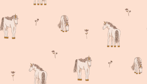 tiny unicorn blush