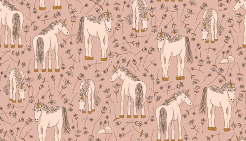 unicorn daisy mauve