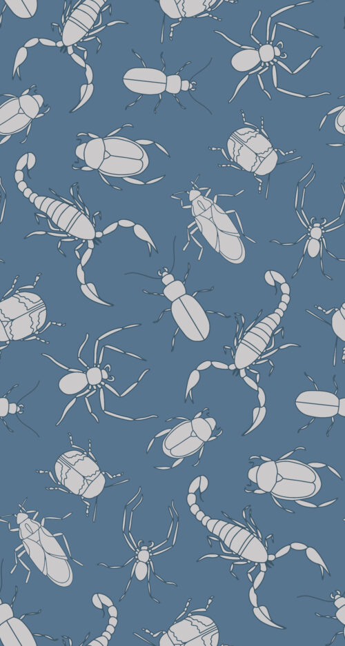 Autumn Joy Blue Creepy Crawlers