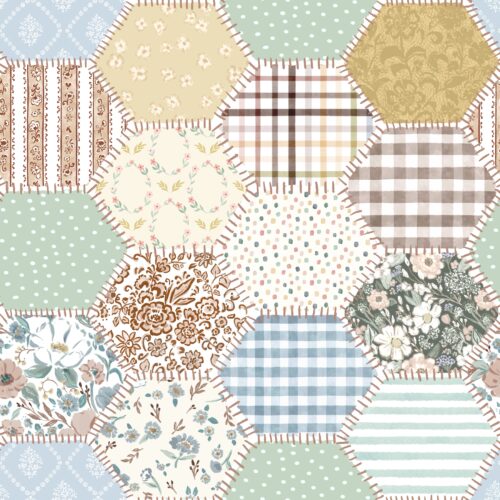 Country girl floral patchwork