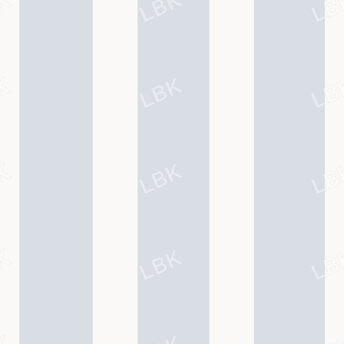 Classic Vertical Stripe Light Blue