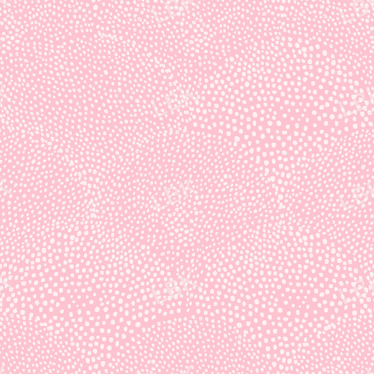 Dots- Blush Pink Scallops
