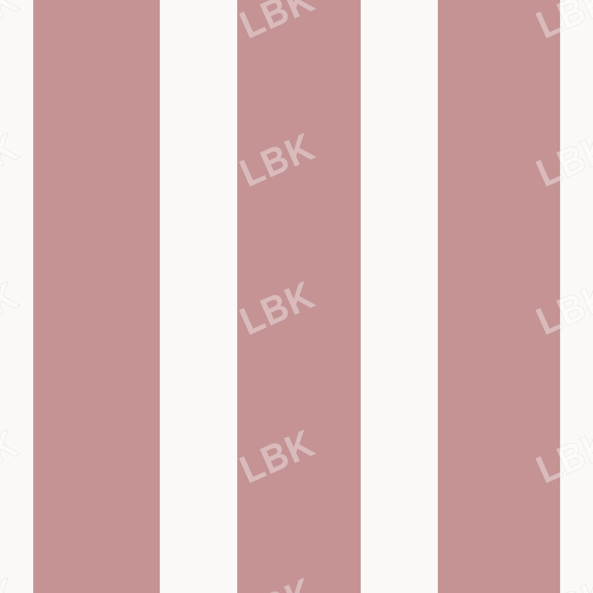 Classic Vertical Stripe Muted Dusty Pink