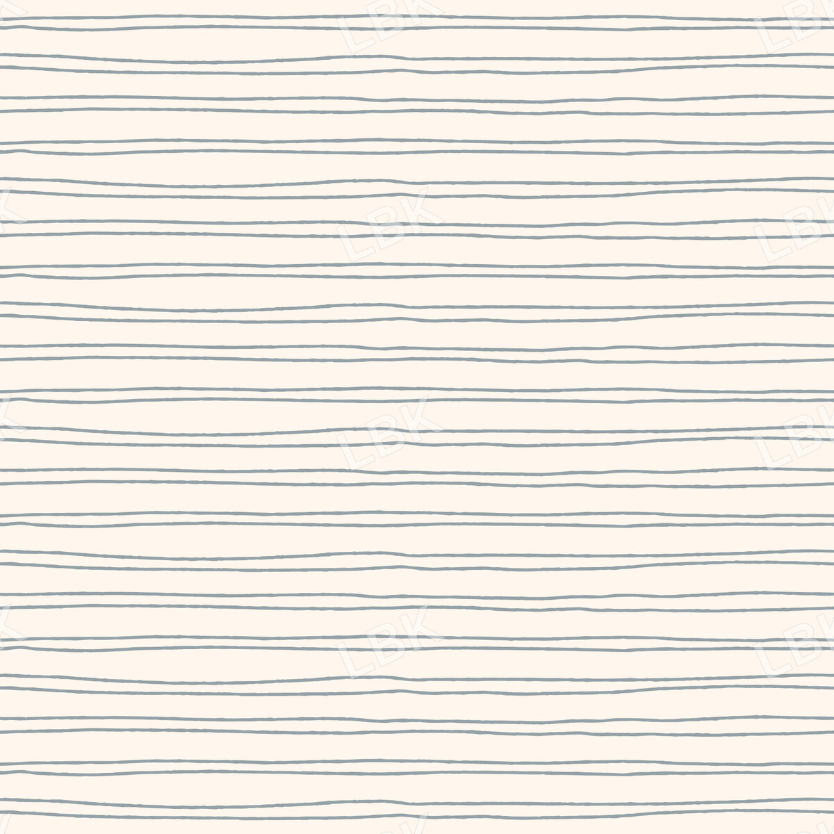 scribble stripe - cream harbor blue
