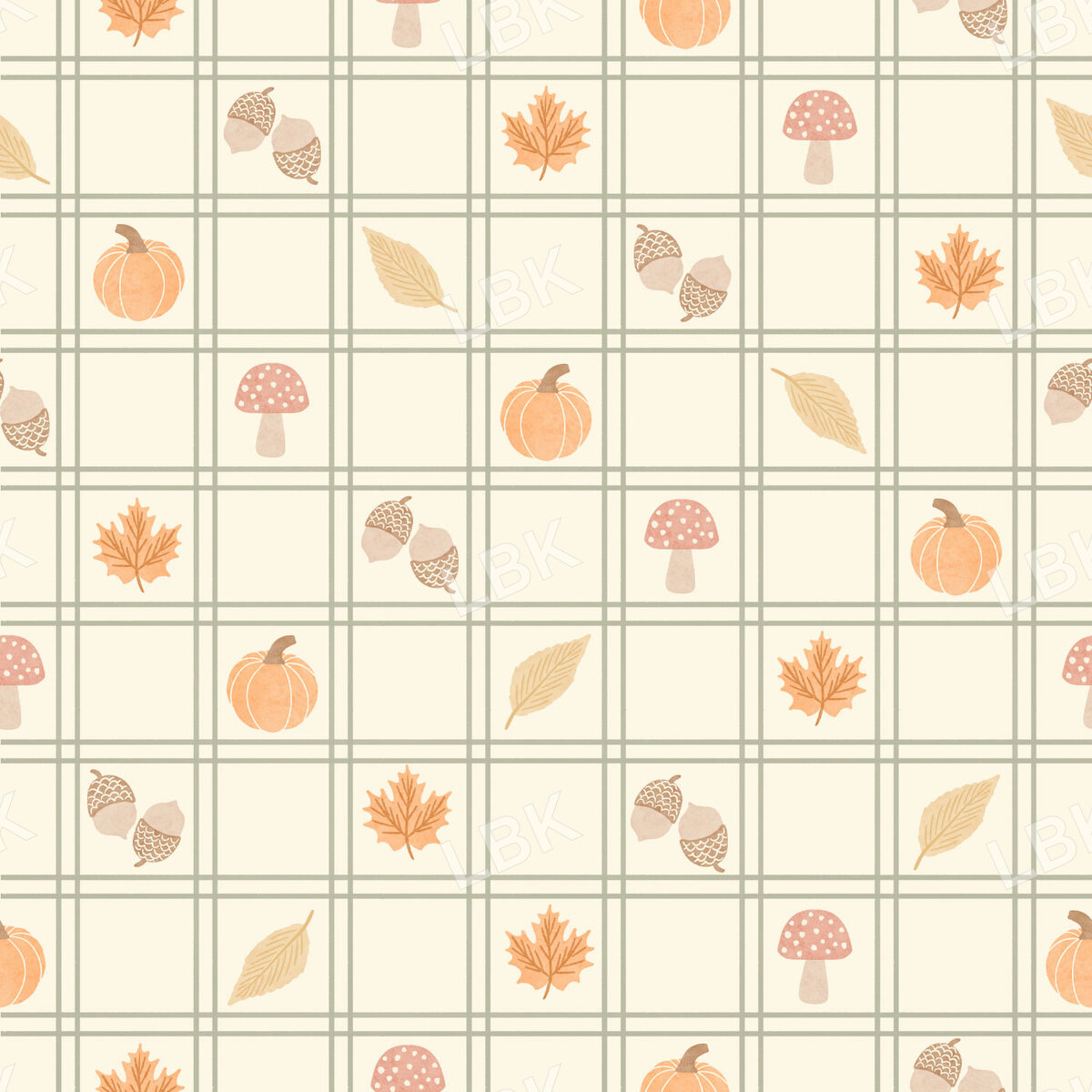 Fall Icon Checkerboard