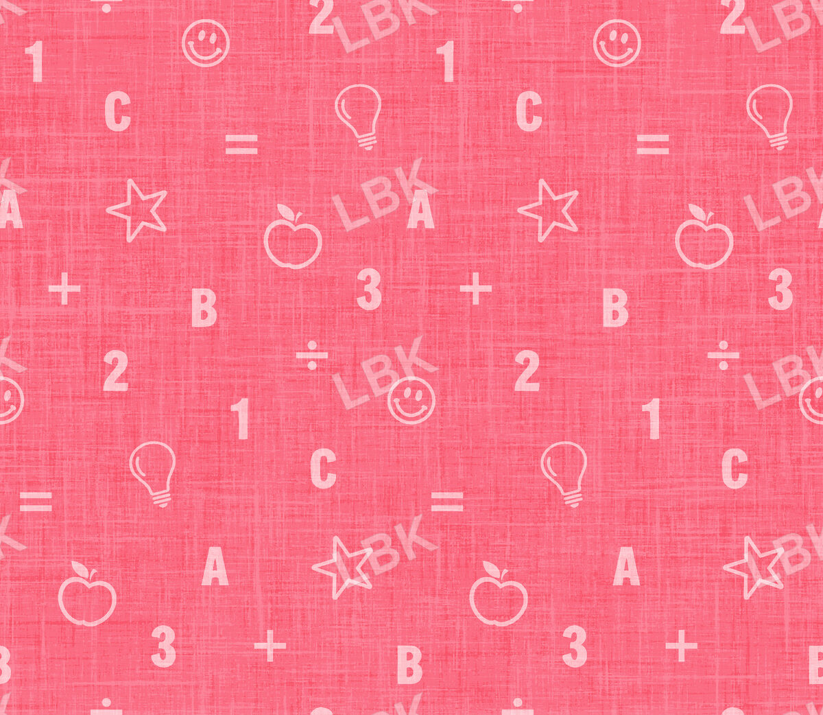 Book Worm Symbols Pink