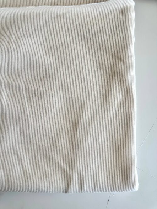 2x1 Natural Organic Cotton Spandex Rib