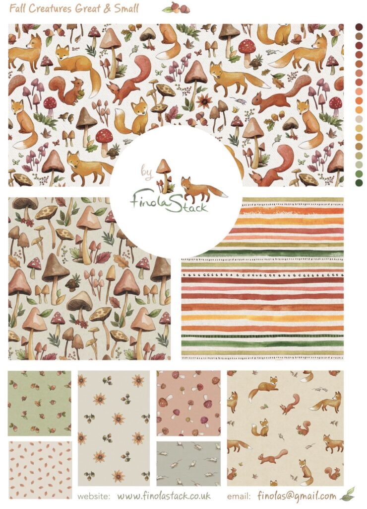 Fall Creatures Great & Small collection cover