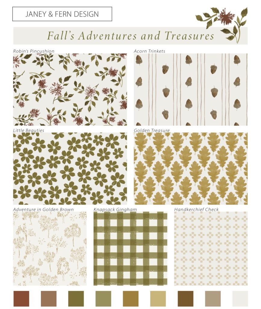 Fall's Adventures and Treasures collection cover