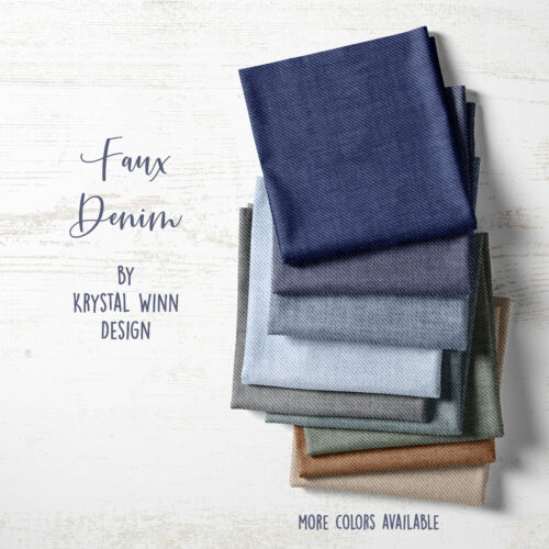 Faux Denim