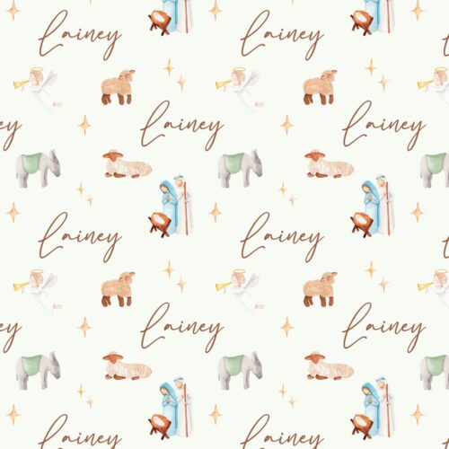 Nativity — Custom Name Digital File