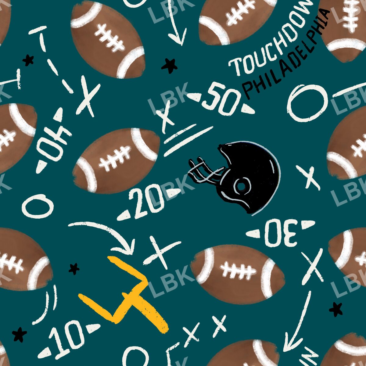 Philadelphia Touchdown terrain