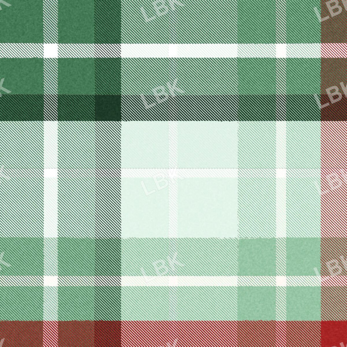 North pole plaid light green mix