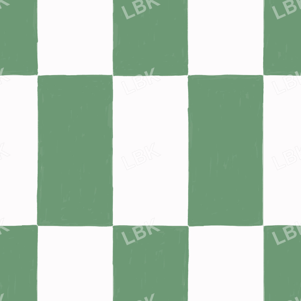 Offset Stripe-Green