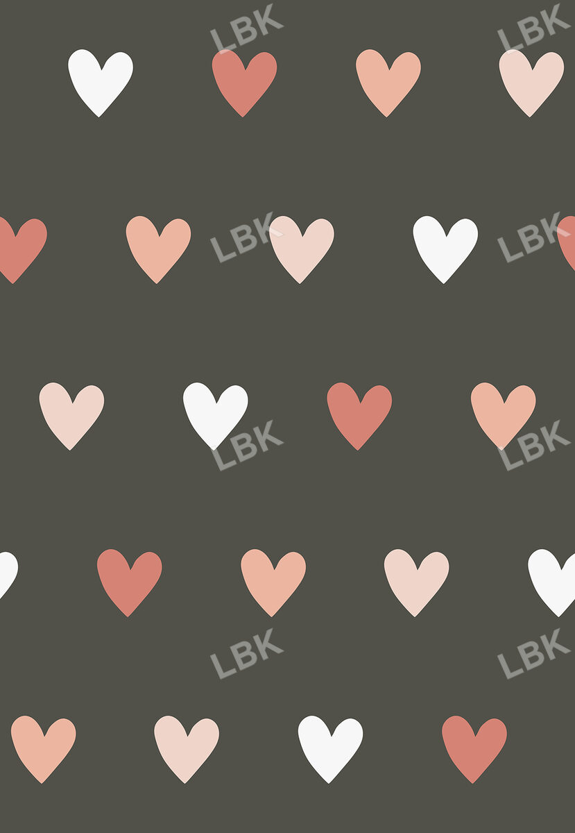 Wild Love Hearts Black