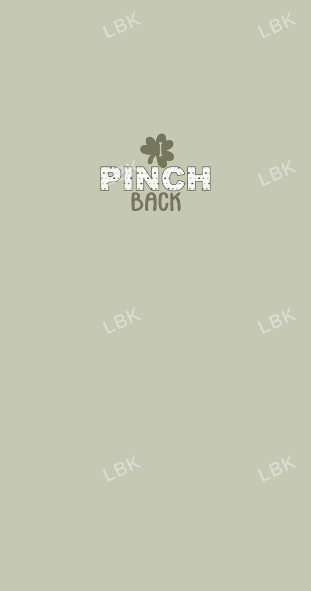 Wild LUCK Panel Pinch Back