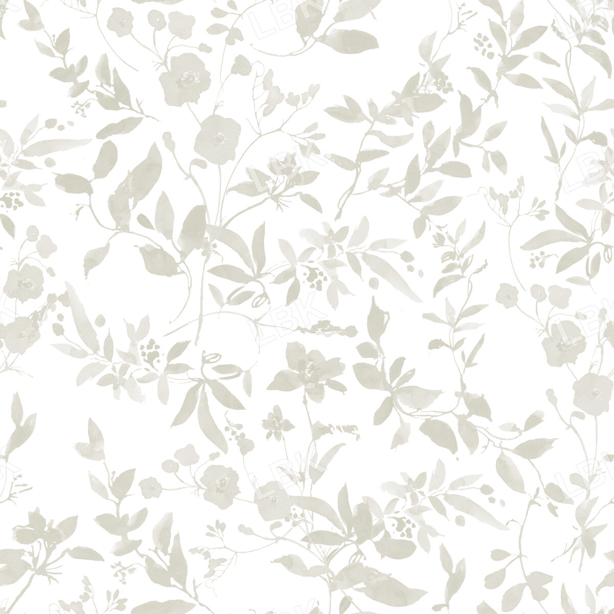 Neutral Floral Vines and Greenery