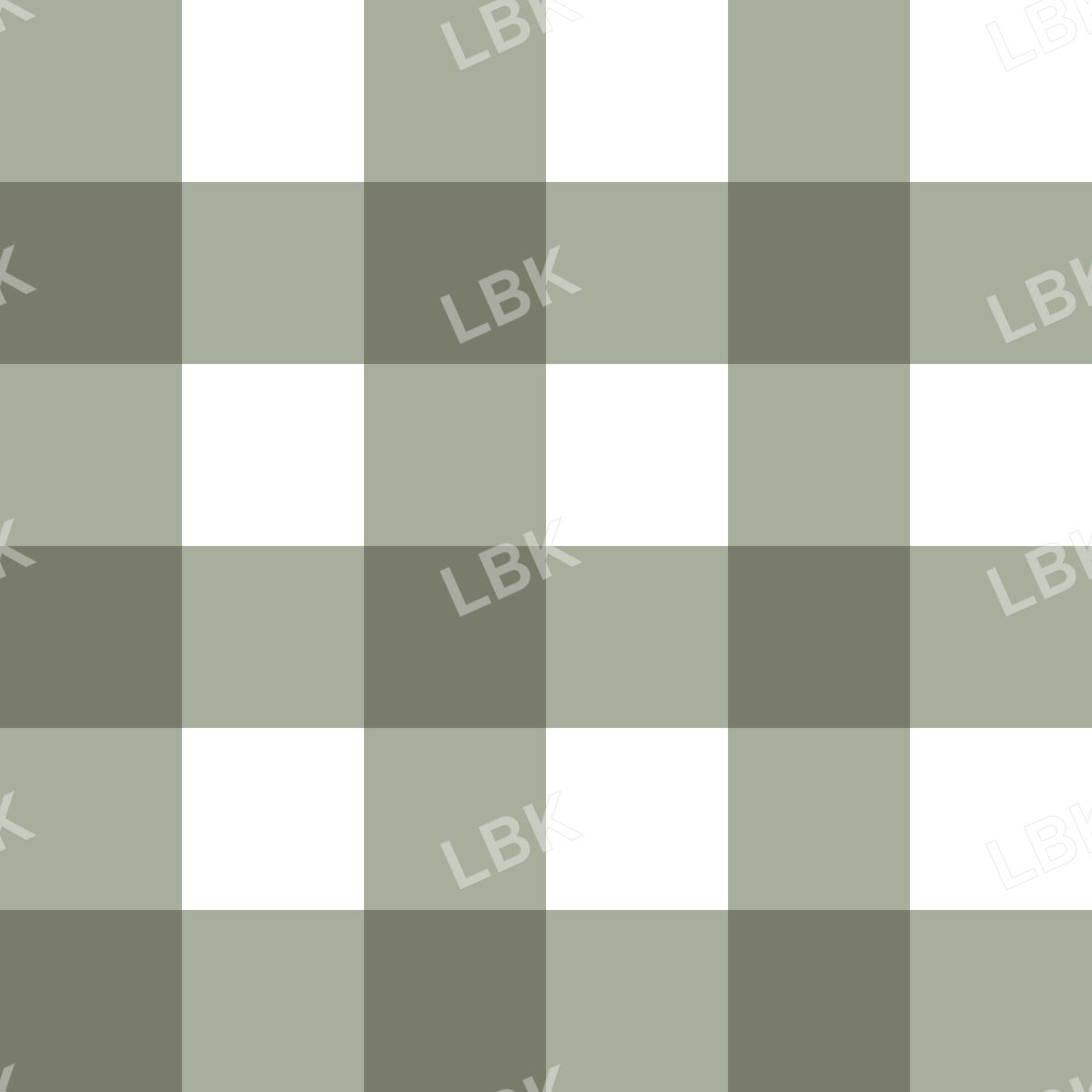 Artichoke Green Checkered Gingham