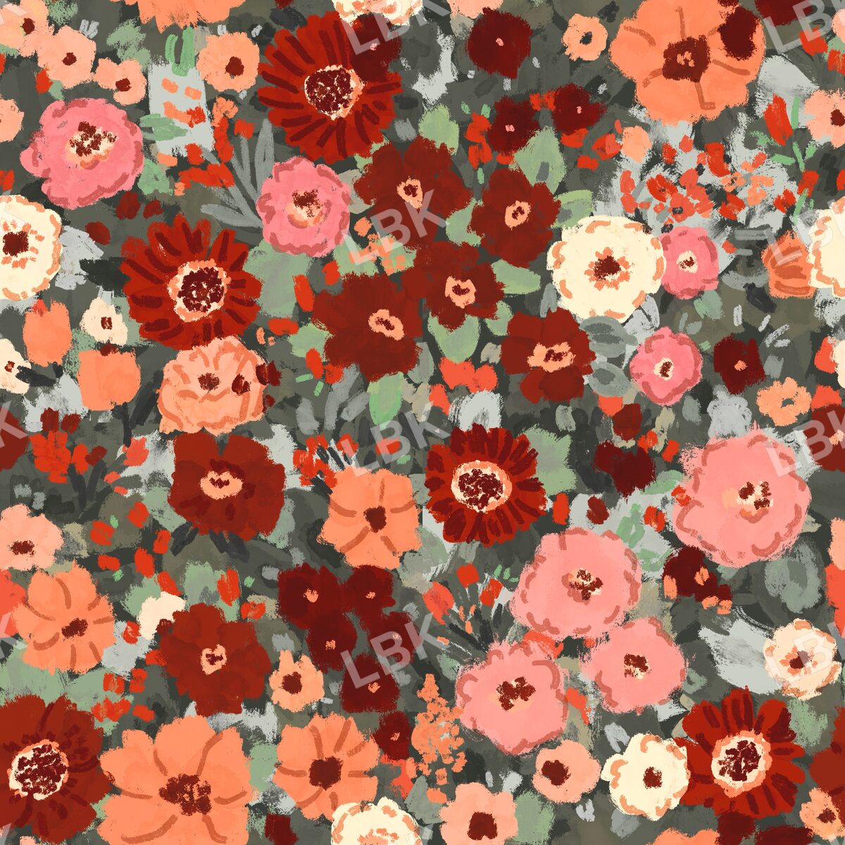 Another season to bloom - Fall rust & olive