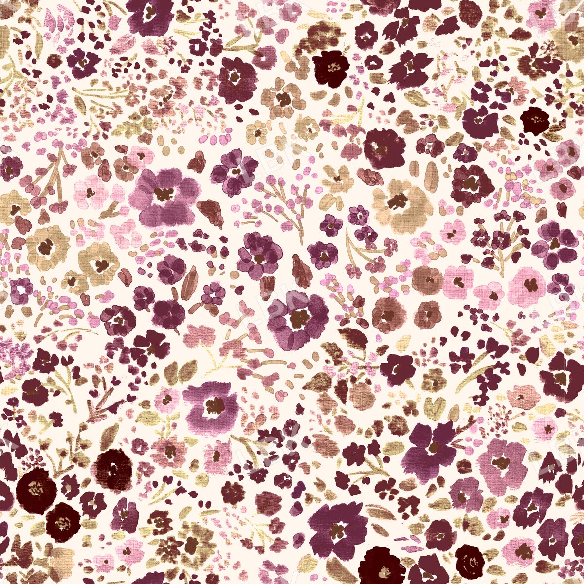 Fall Color Pop Floral Berry Compote