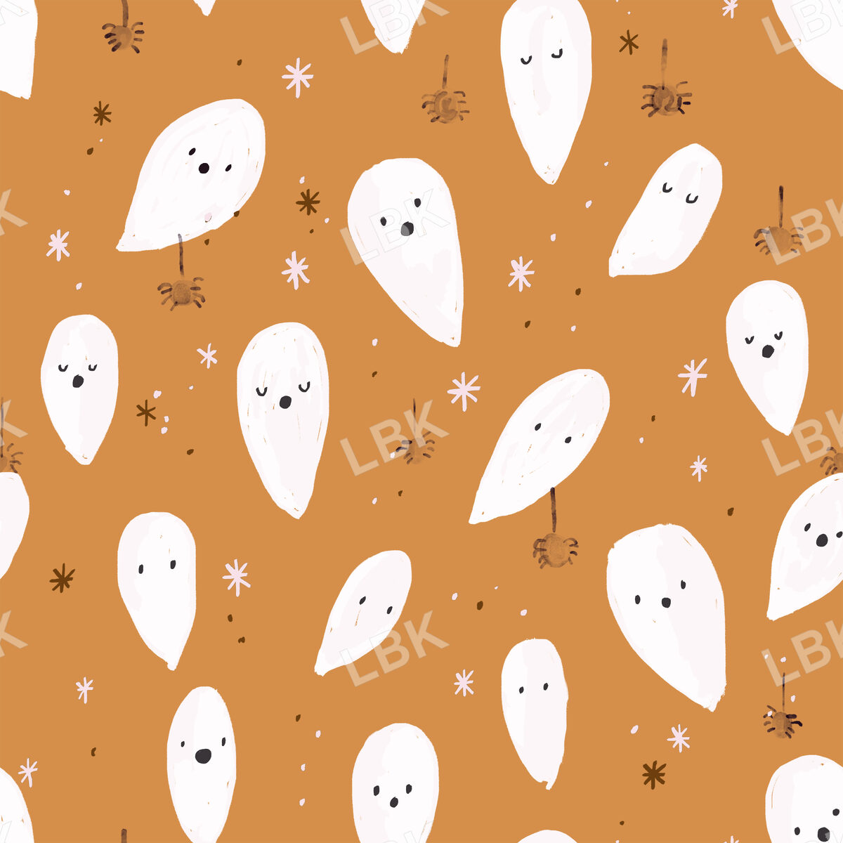 Spooky Spirits-burnt orange