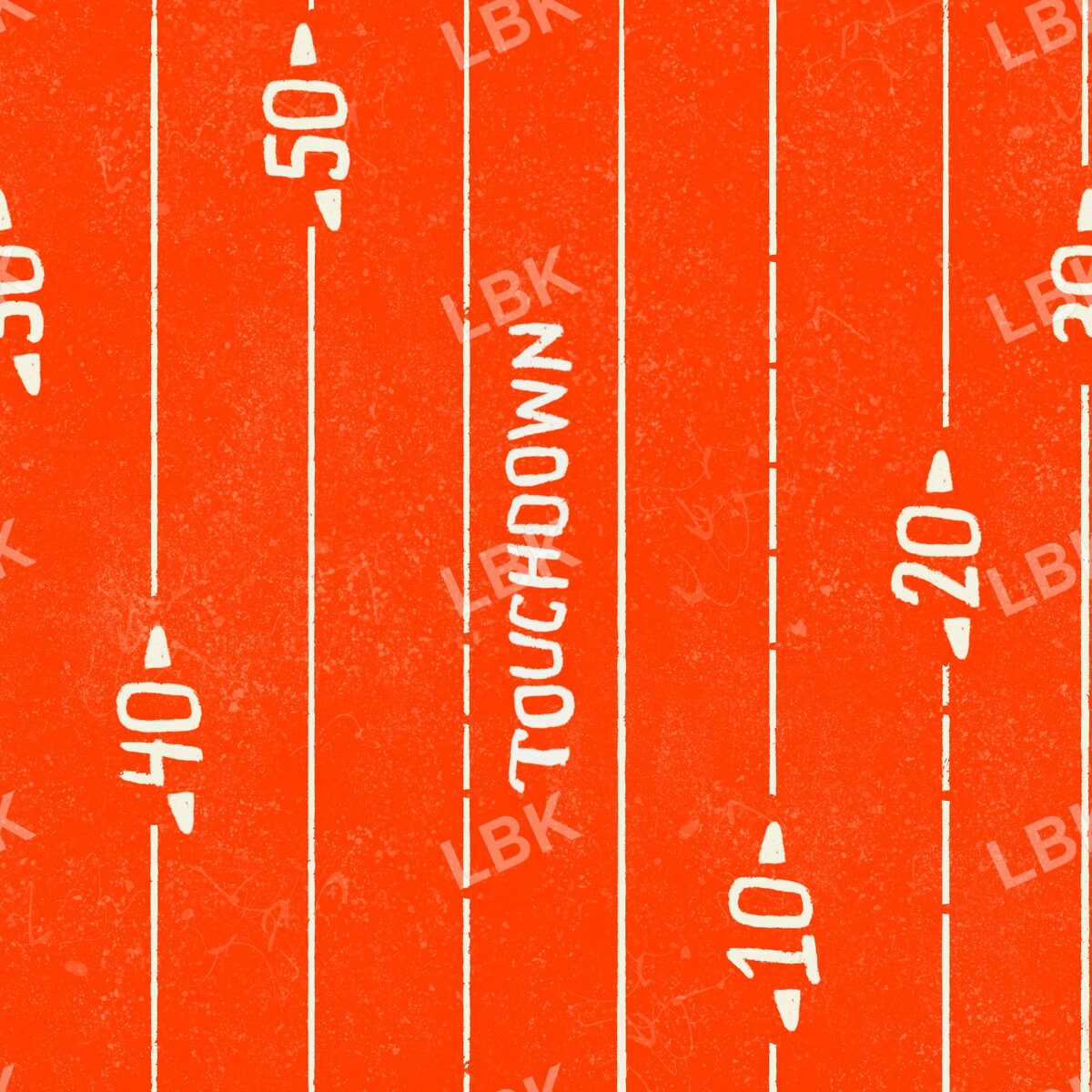 Cleveland orange touchdown stripes