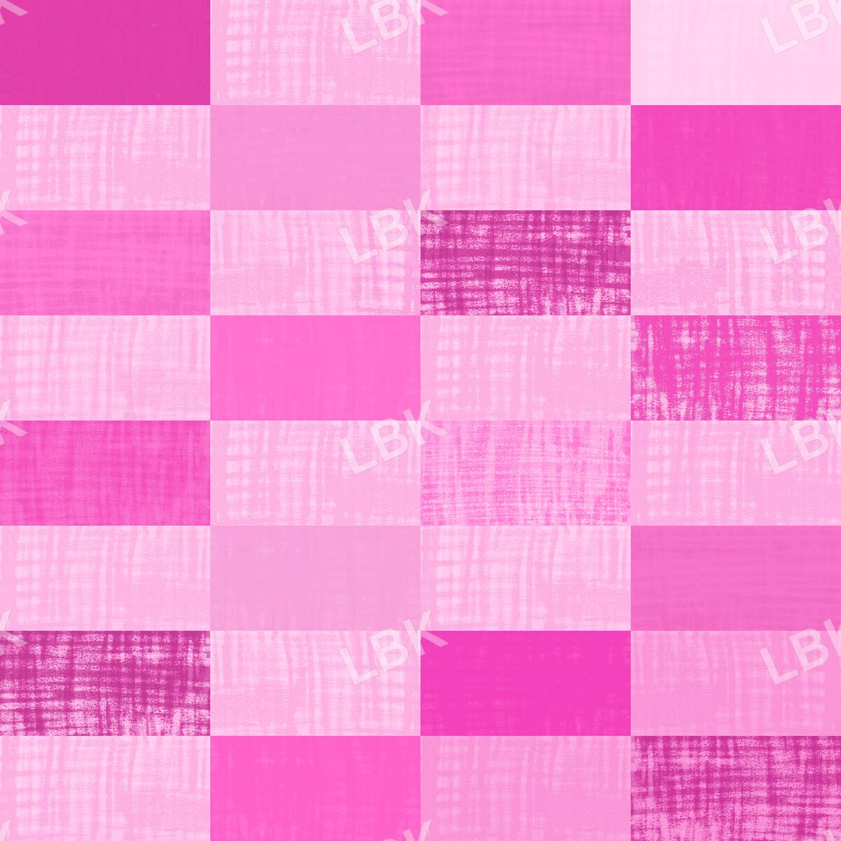 Multicolored rectangle checker hot pink tonal texture