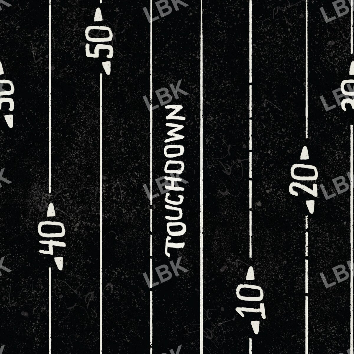 Las Vegas black touchdown field stripe