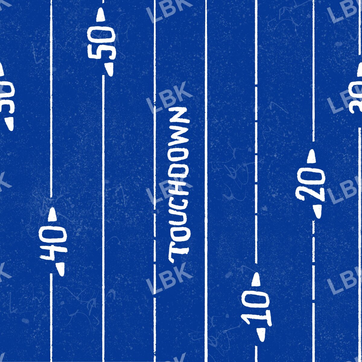 Los Angeles touchdown field stripe