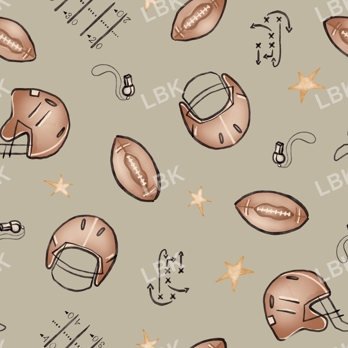 Football - Dusty sage