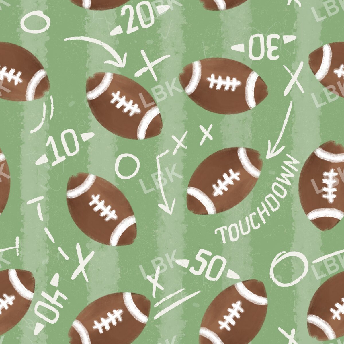 light green Touchdown terrain