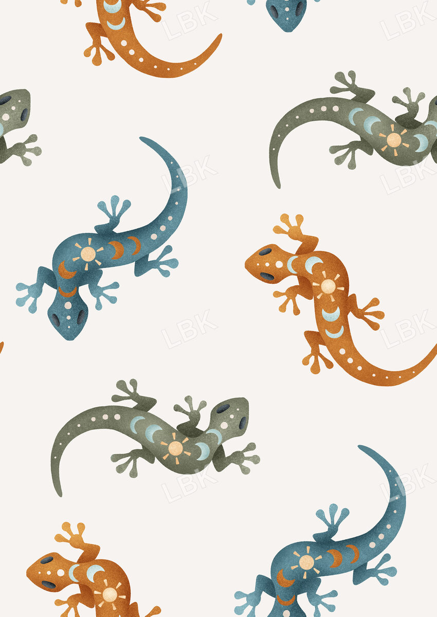 Mr Golden Sun Lizards White