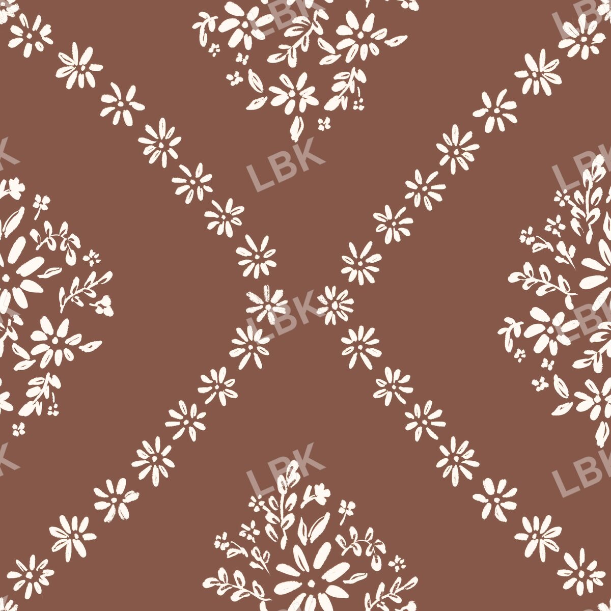 Daisy bouquet geometric