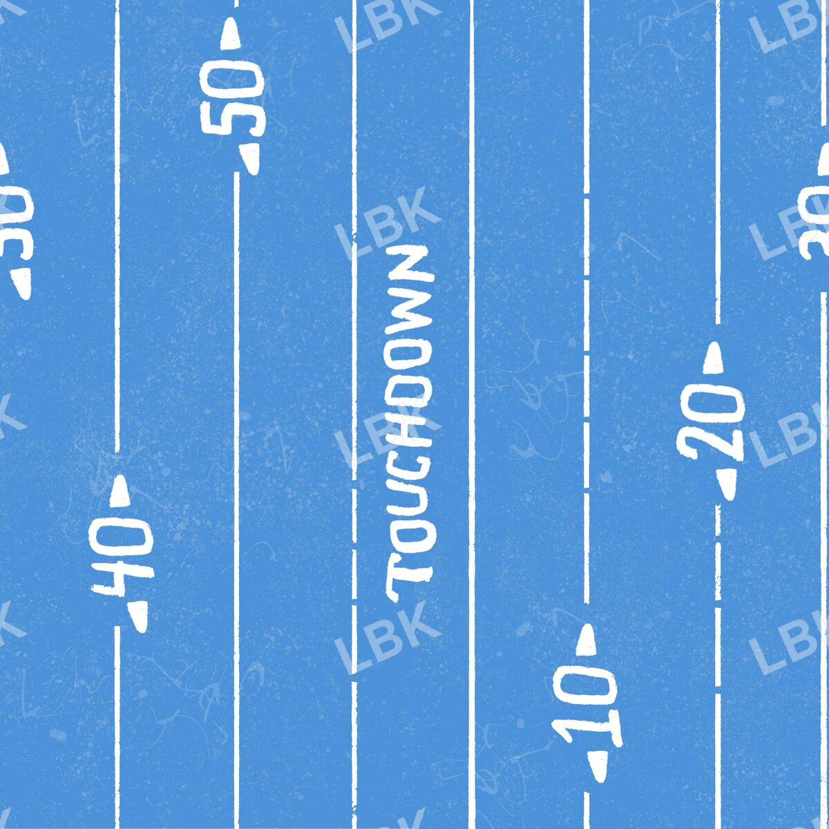Tennessee blue touchdown stripe