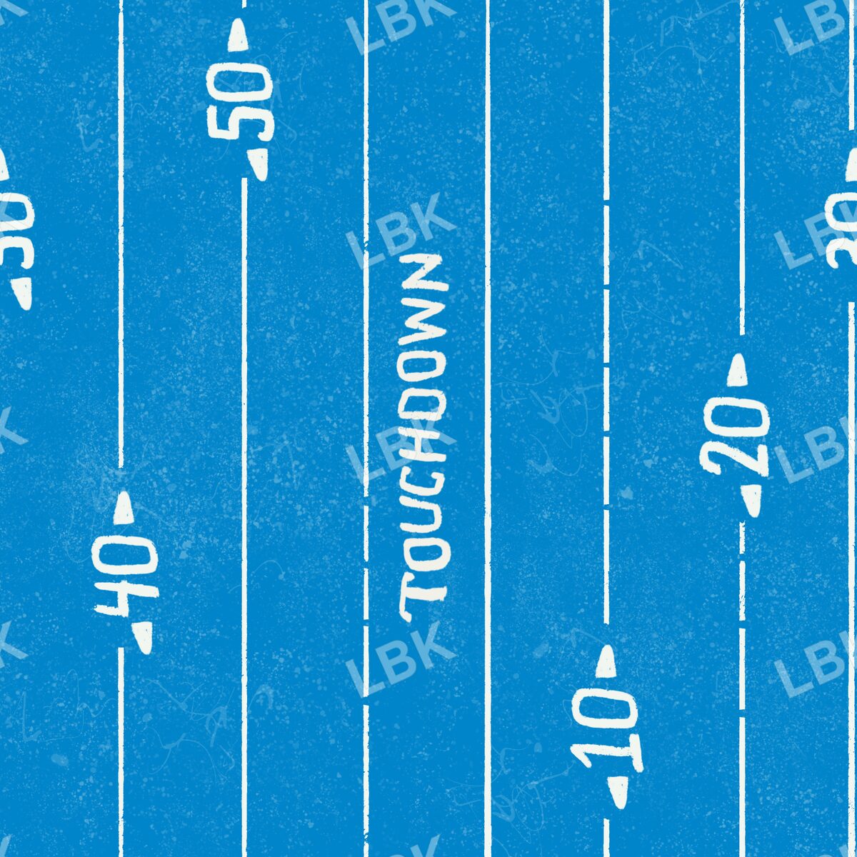 Carolina blue touchdown stripes