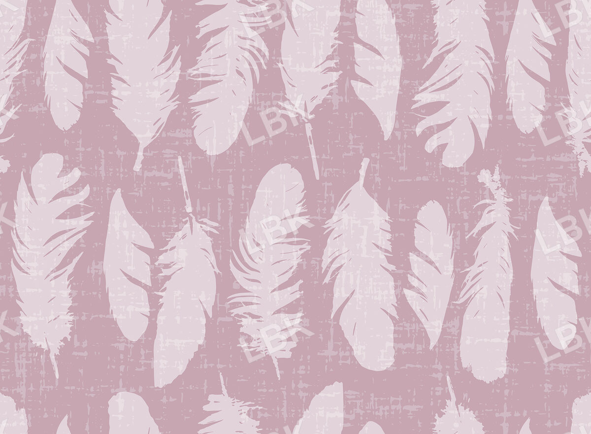 Sweet Spring Feathers Plum