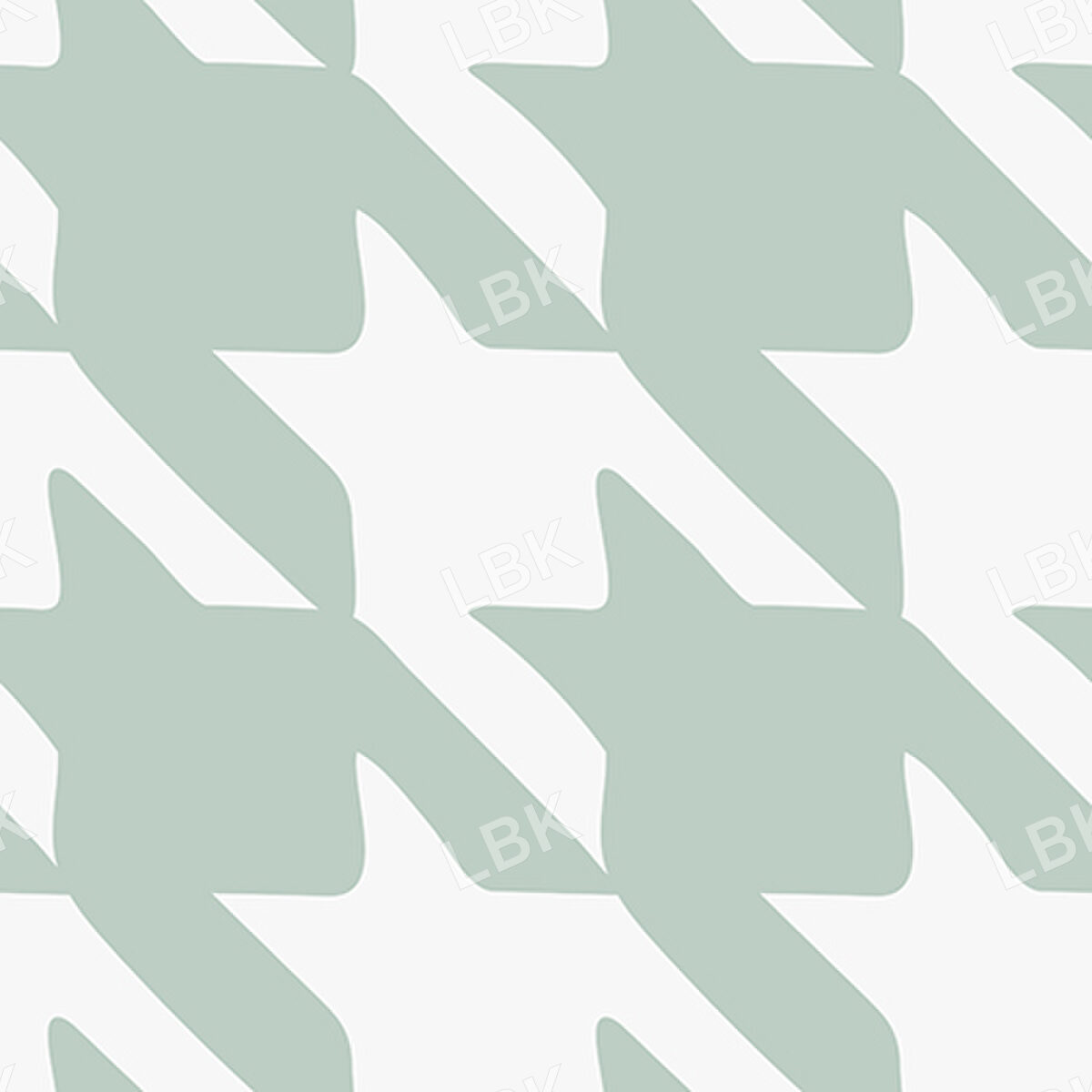 Wild Love Houndstooth Blue