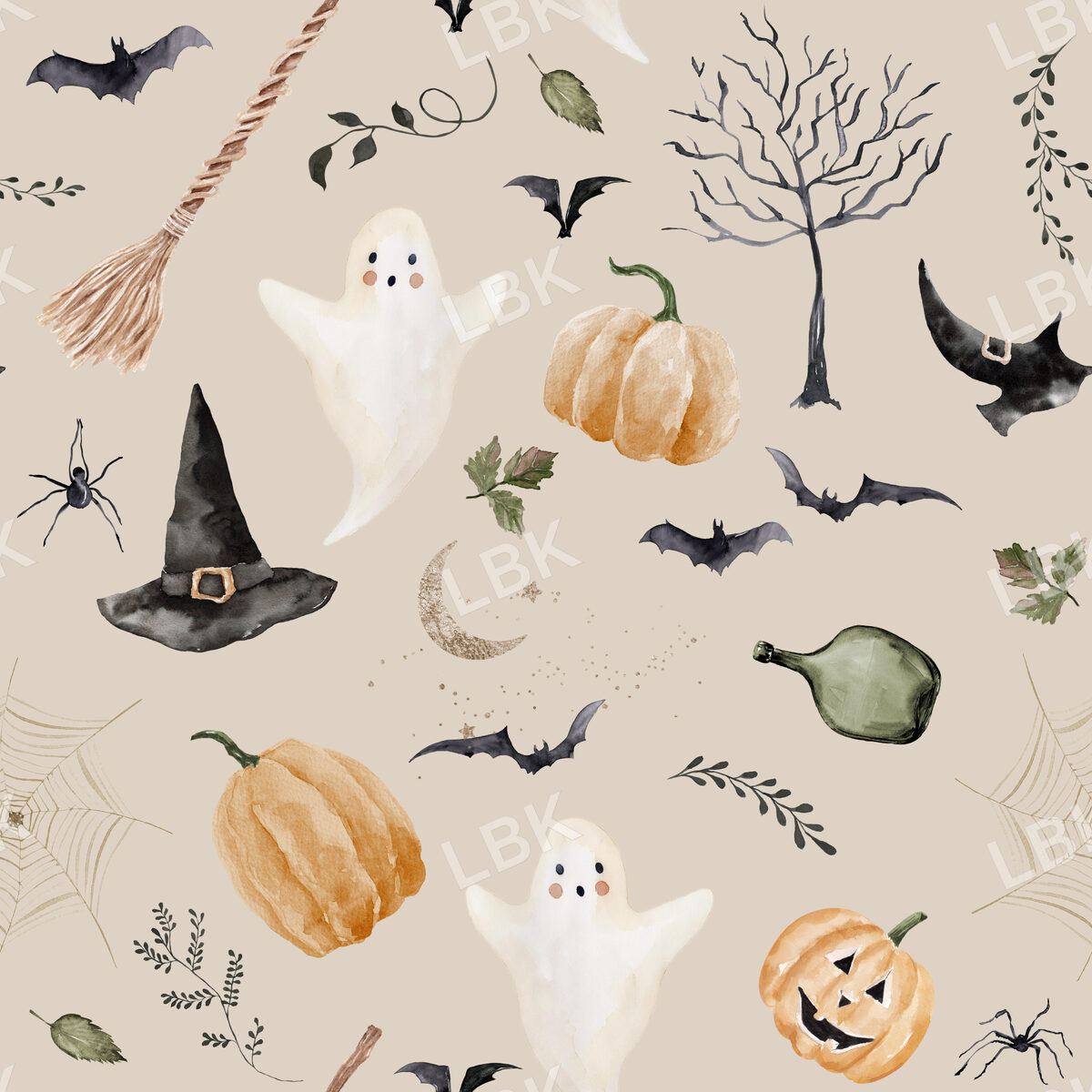 Spells and Spirits Halloween on Almond