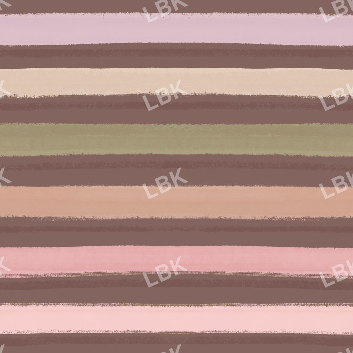 Muted brown multi stripe